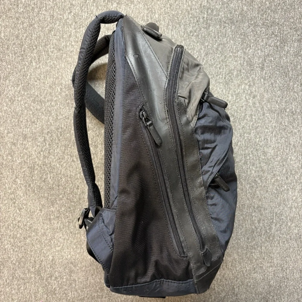 Tumi Backpack Virtue Diligence Black Ballistic Nylon Laptop Work School